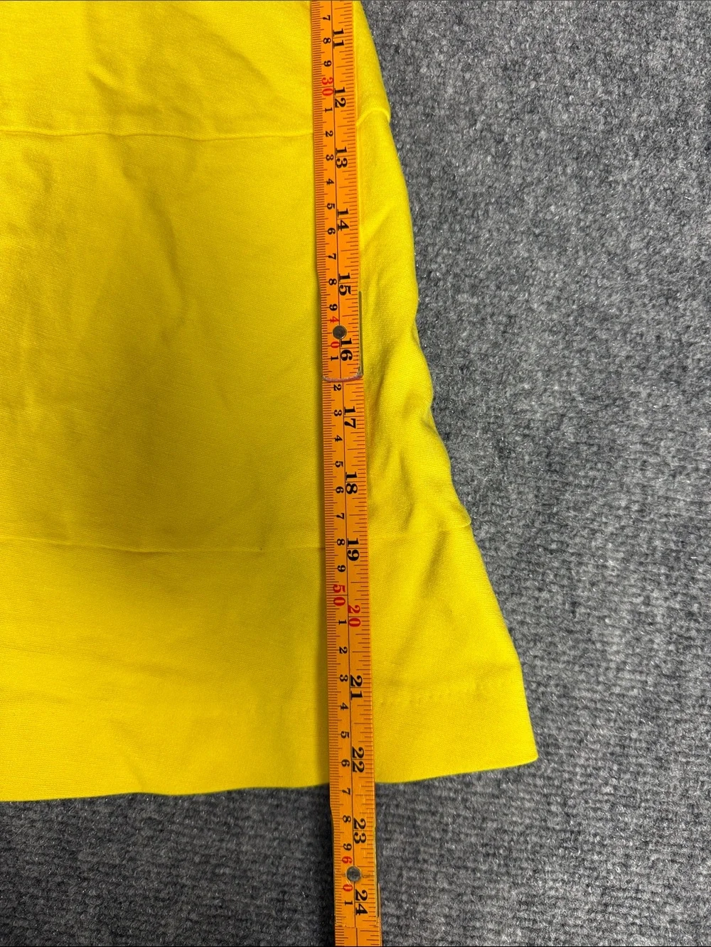 Banana Republic Bright Yellow Halter Fit-and-Flare Mini Dress